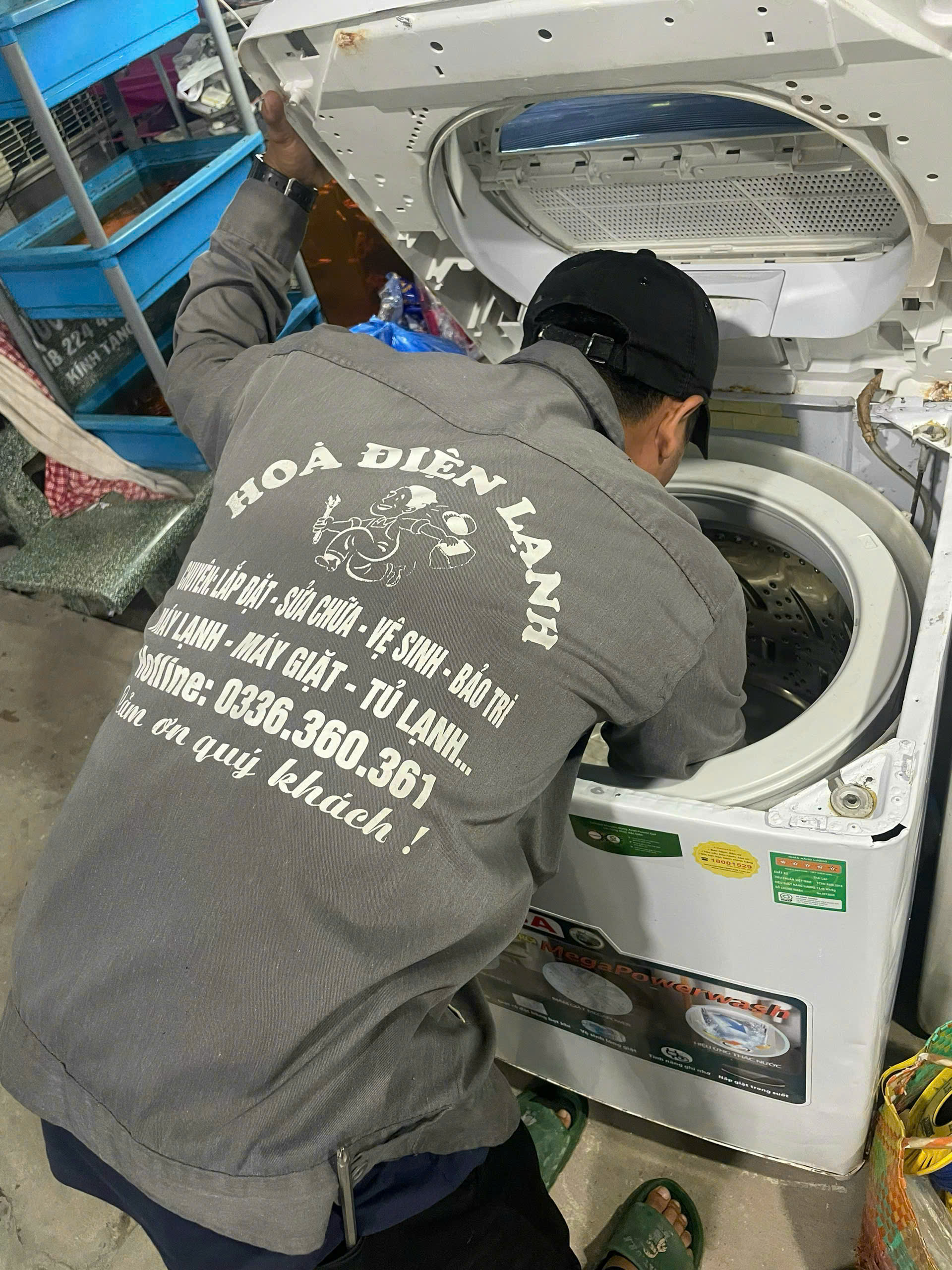 Sửa Máy Giặt Huyện Ba Tri